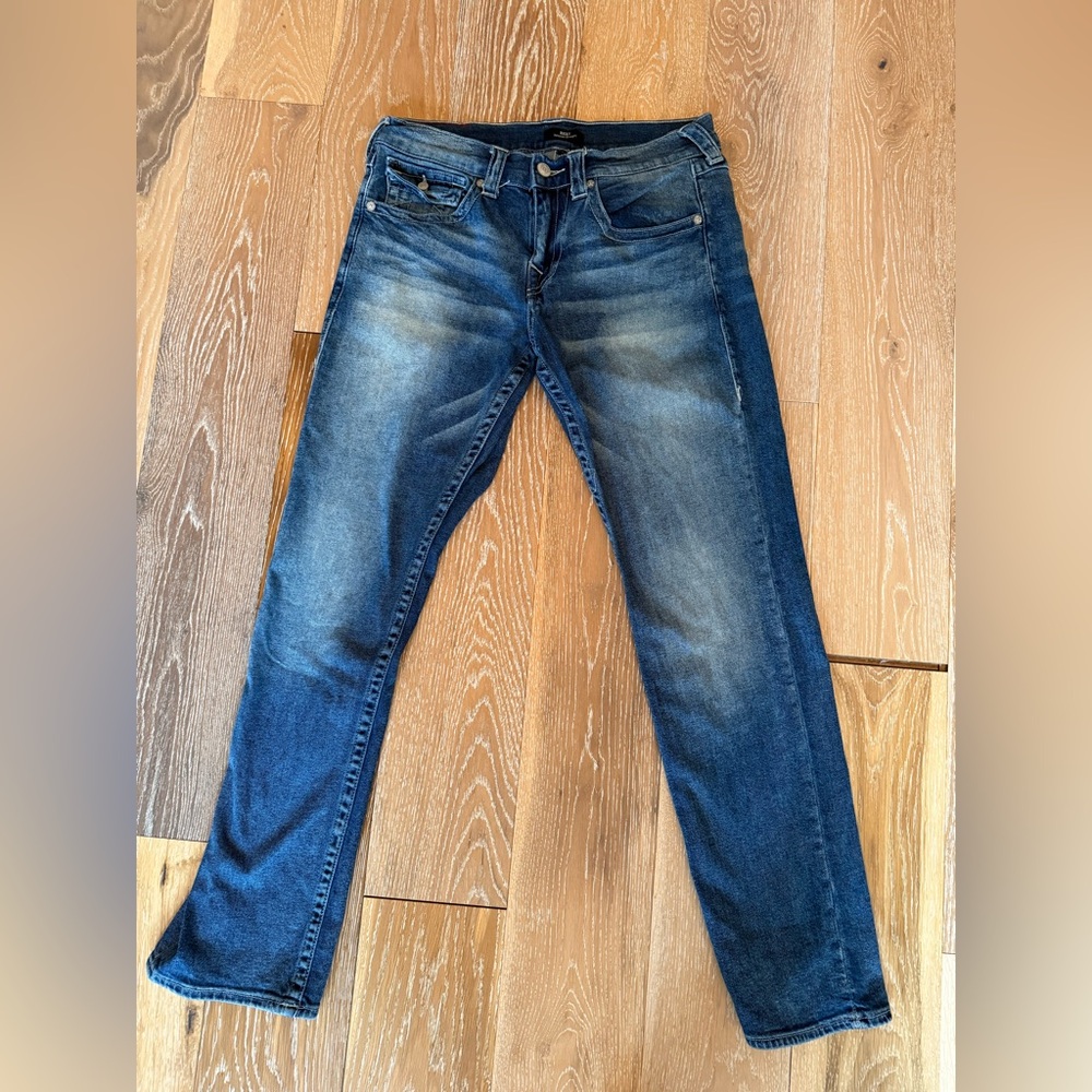 True religion the original stitch Ricky skinny mens jeans size 31 - Picture 2 of 6